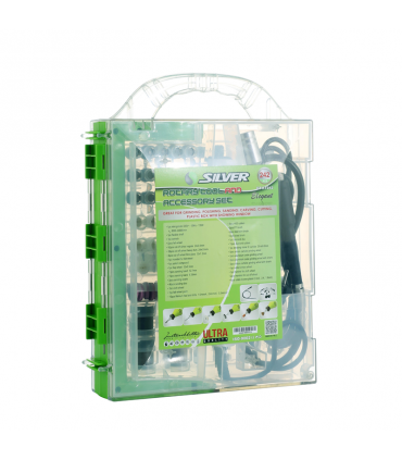 کیت فرز مینیاتوری 242 پارچه سیلور مدل GT-RT242