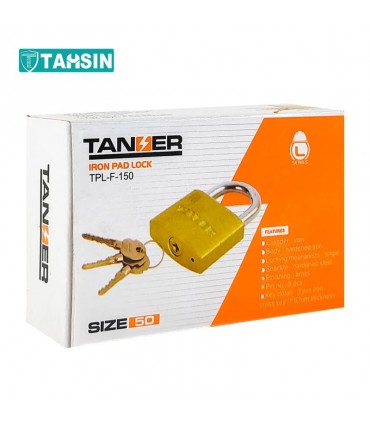 قفل آویز تنسر سایز 50