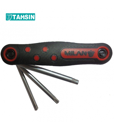 مجموعه 8 عددی آچار آلن ستاره ای میلان