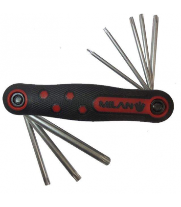 مجموعه 8 عددی آچار آلن ستاره ای میلان