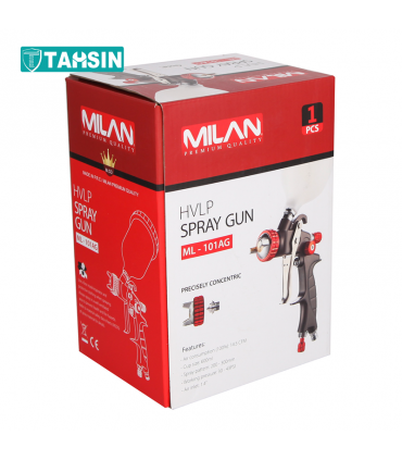 پیستوله رنگ میلان فوق حرفه ای مدل ML- 101AG