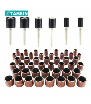 مجموعه 51 عددی سمباده و سنگ فرز انگشتی