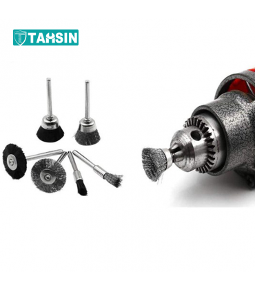 مجموعه 12 عددی سنگ انگشتی و فرچه فرز انگشتی