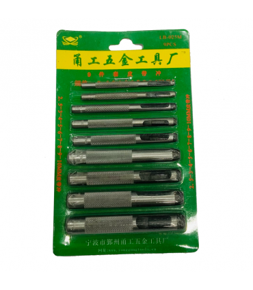 مجموعه 9 عددی پانچ سایز 2.5 الی 10