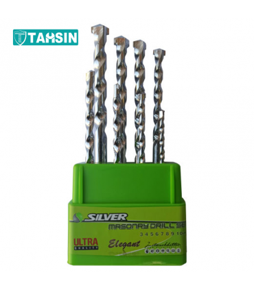 مجموعه 8 عددی مته الماسه سیلور مدل GT-BM8