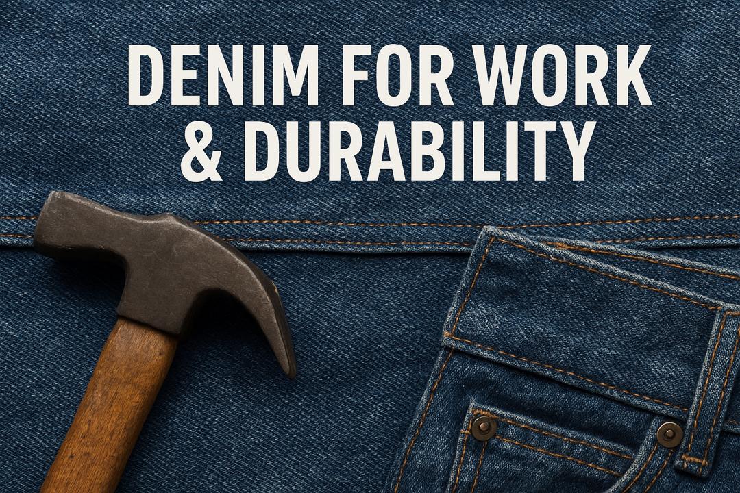 پارچه جین؛ انتخاب حرفه‌ای برای کار و دوام